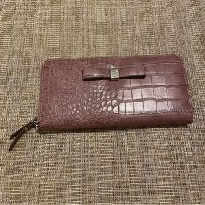 Anne Klein zip around wallet